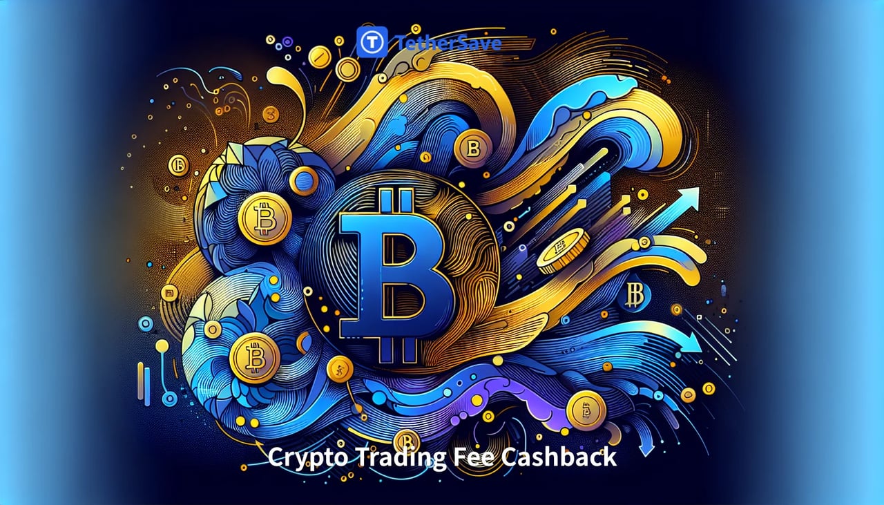 Abstract representation of cryptocurrency and blockchain dynamics