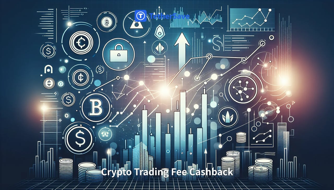 Abstract representation of cryptocurrency and blockchain dynamics