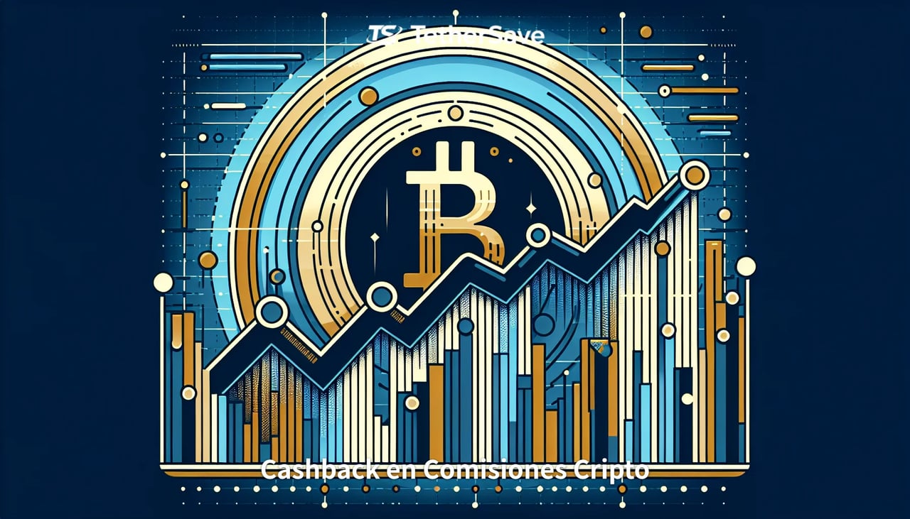 Gráfico de Bitcoin en aumento