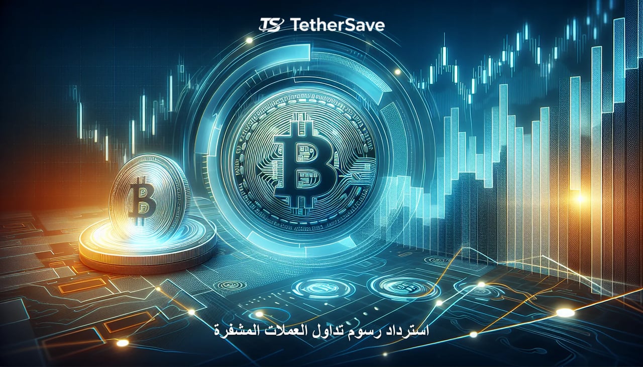 مشهد تجريدي يعبر عن ديناميكيات سوق البيتكوين