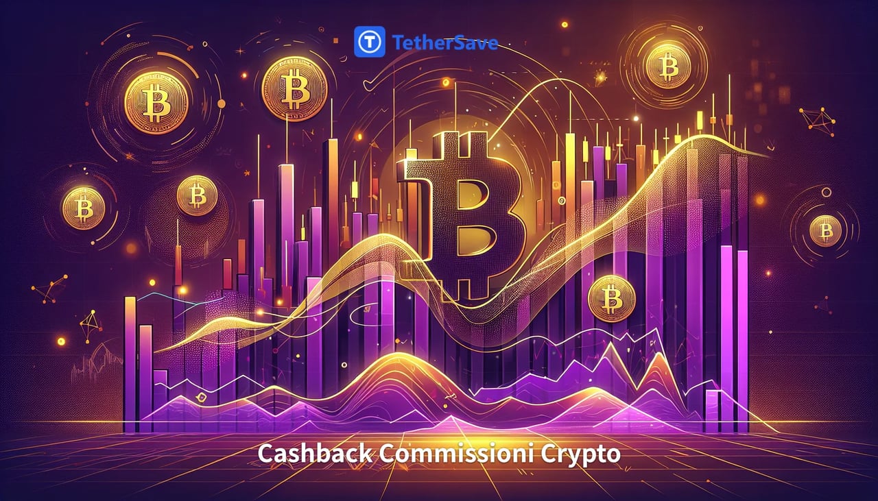 Immagine di un grafico che mostra l'aumento di Bitcoin