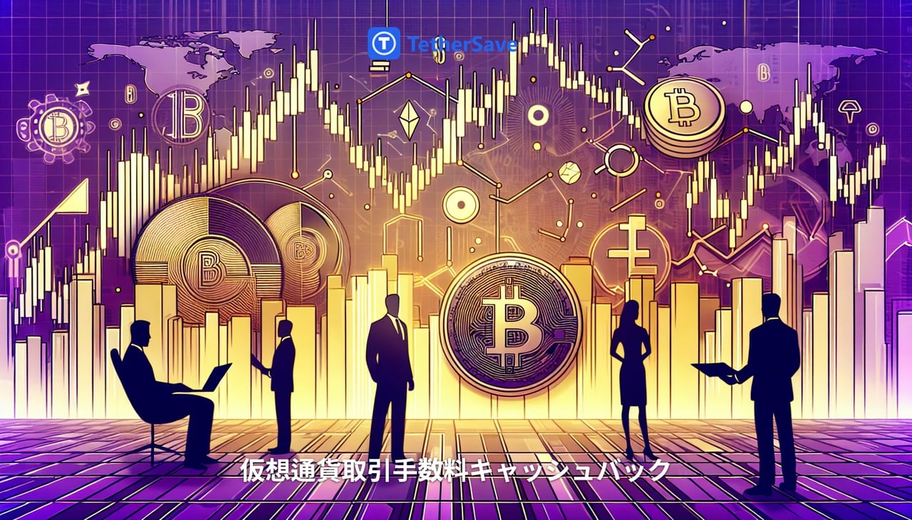 ビットコインの変動性を示すグラフ