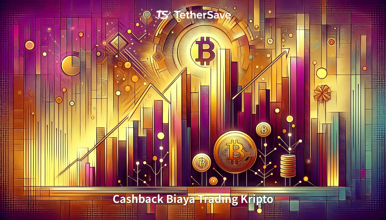 Grafik pasar kripto yang melonjak