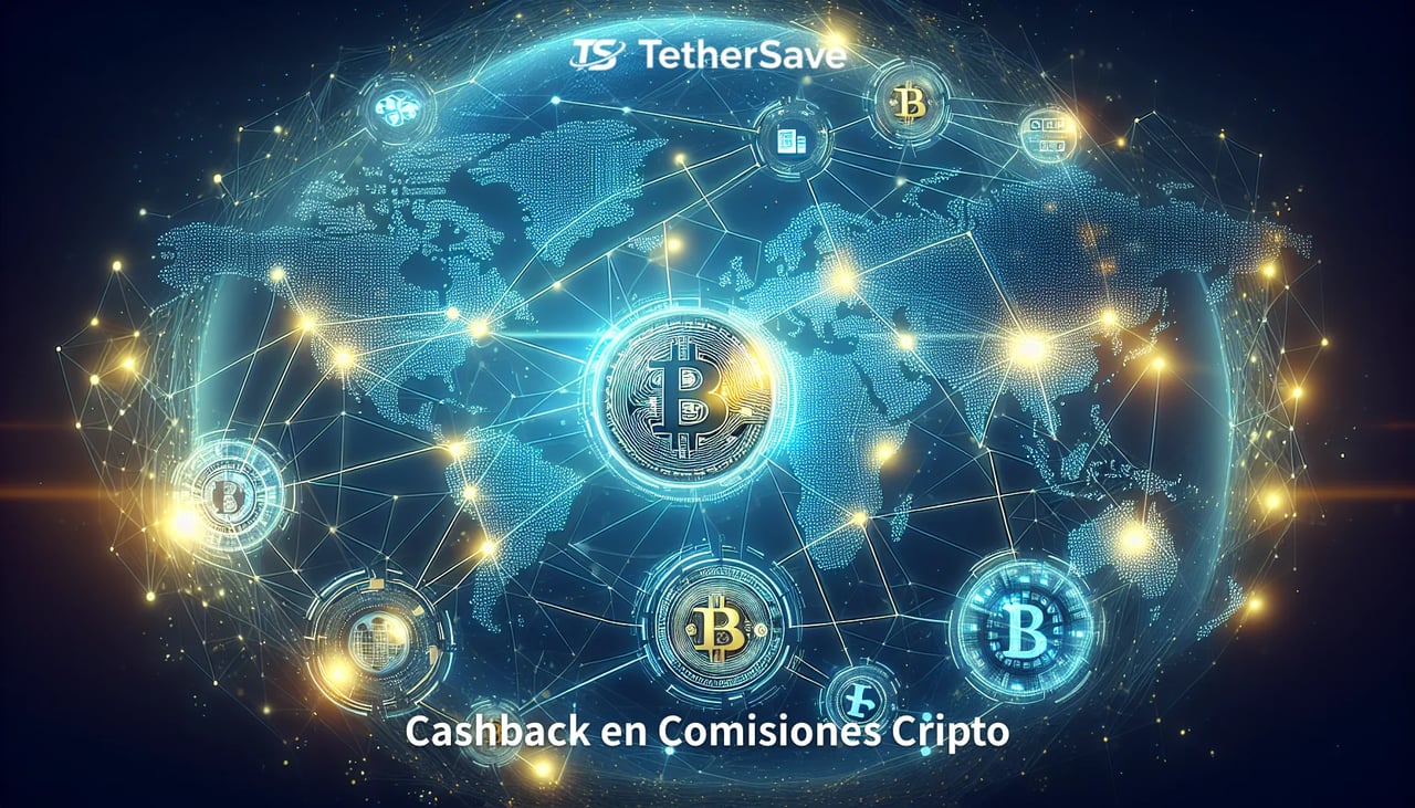 Intercambio de criptomonedas en pantalla