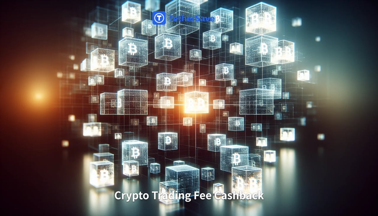 Modern abstract illustration of cryptocurrency and finance