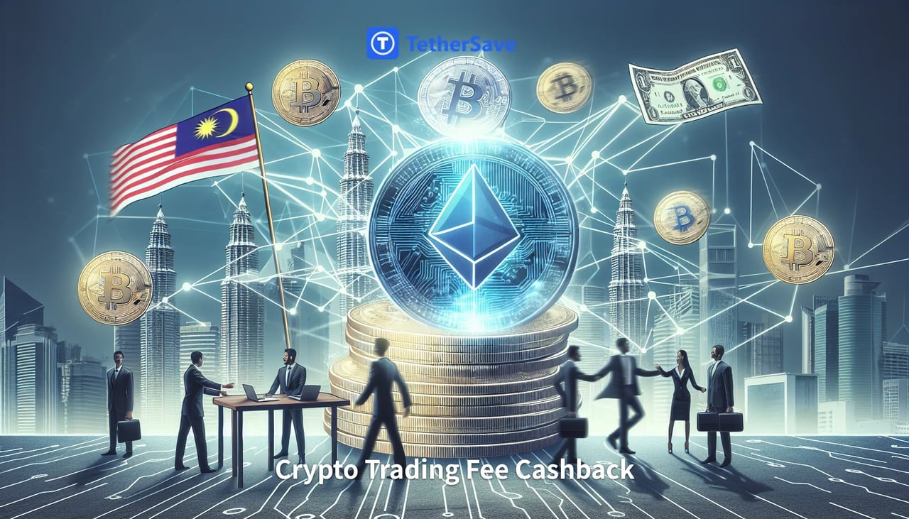 Visual representation of blockchain technology in Malaysia's financial sector