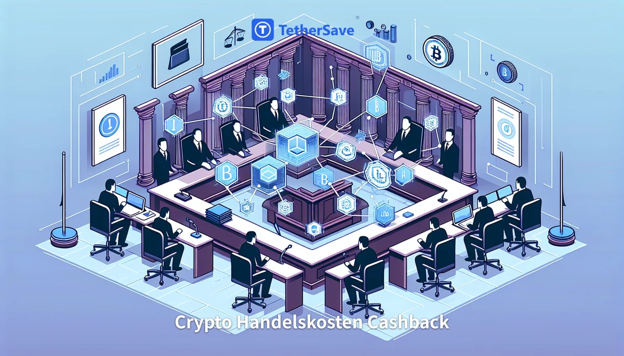 Afbeelding van Sam Bankman-Fried tijdens rechtszaak