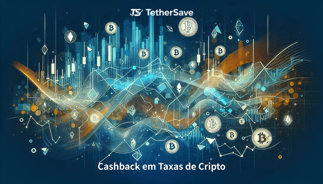 Gráficos de criptomoedas em queda
