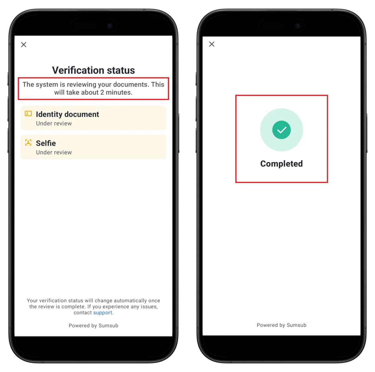 Deepcoin Verification Complete