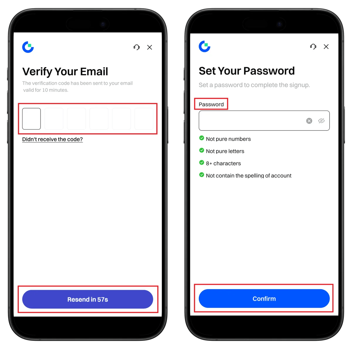 Gate.io Email Verification