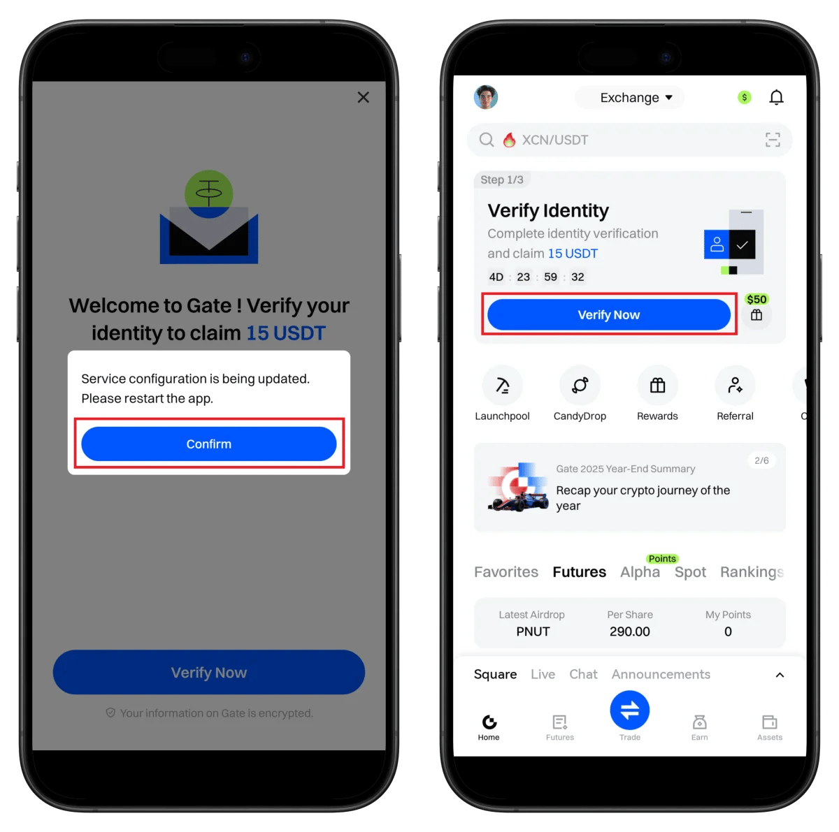 Gate.io Registration Complete