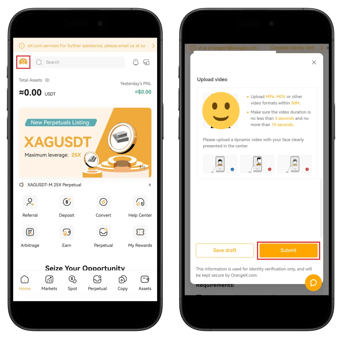 OrangeX Video Upload