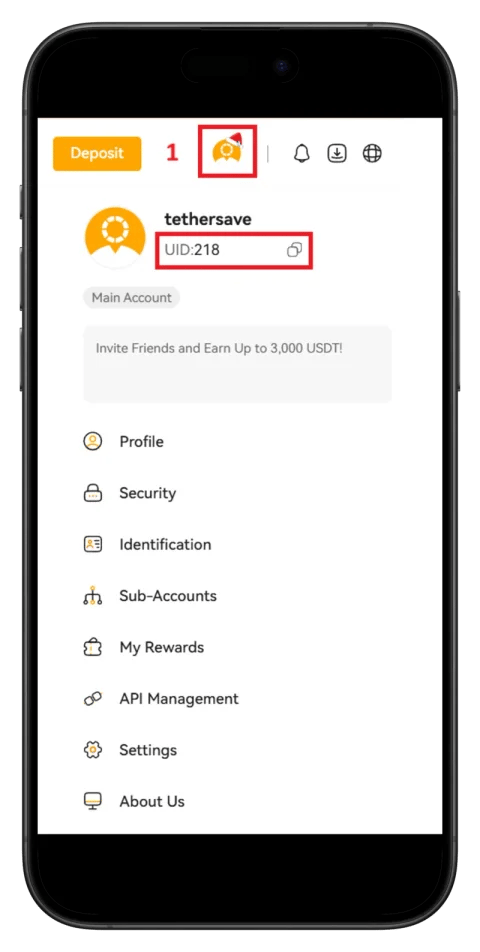 OrangeX UID kontrolü