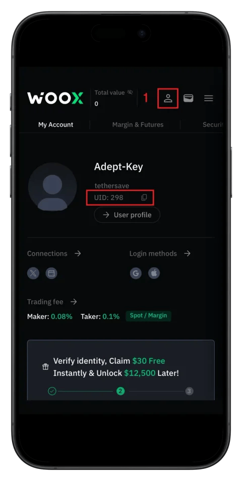 Перевірка UID WOO X