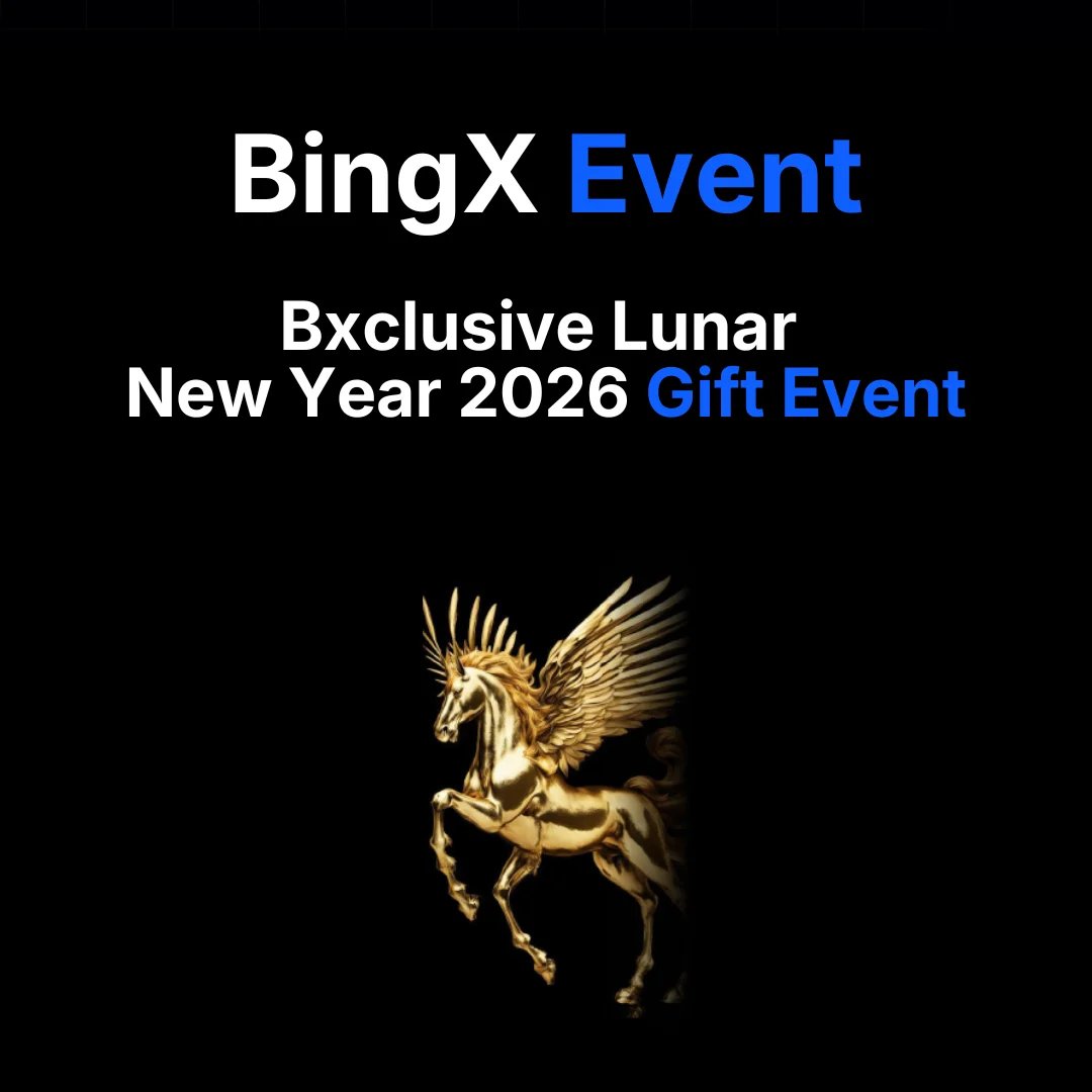 BingX Qamarliy Yangi Yil 2026 - Porsche dan Oltin Ot Haykaligacha