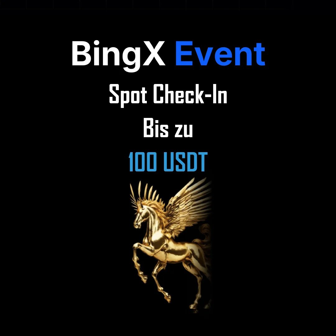 BingX Spot-Trading Check-In Kampagne