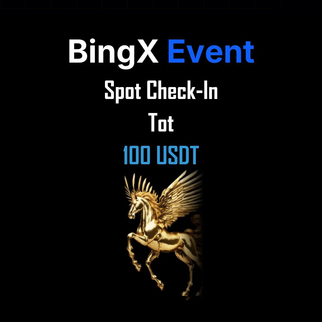 BingX Spot Trading Check-In Campagne