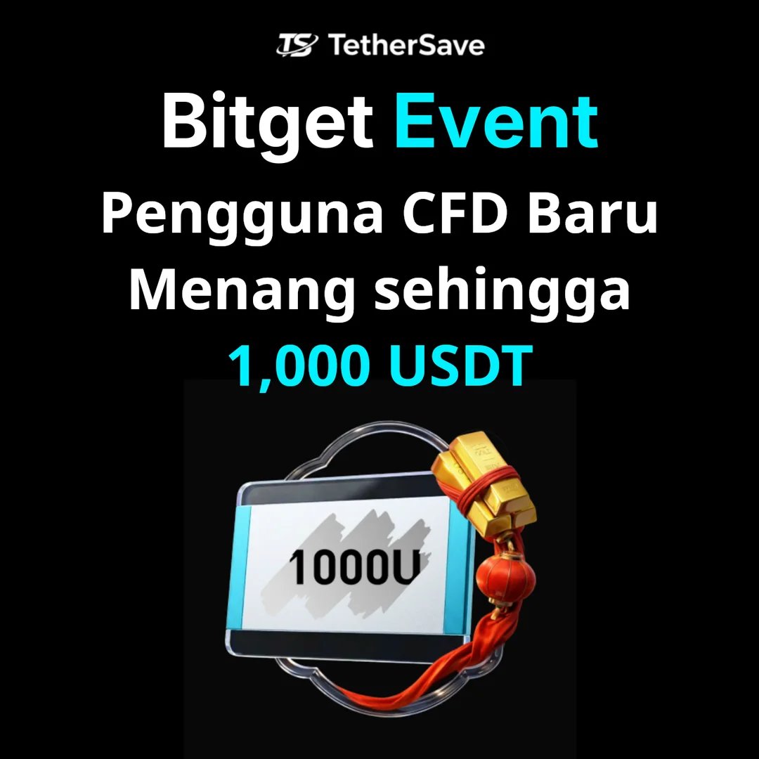Bitget CFD Karnival Pengguna Baru