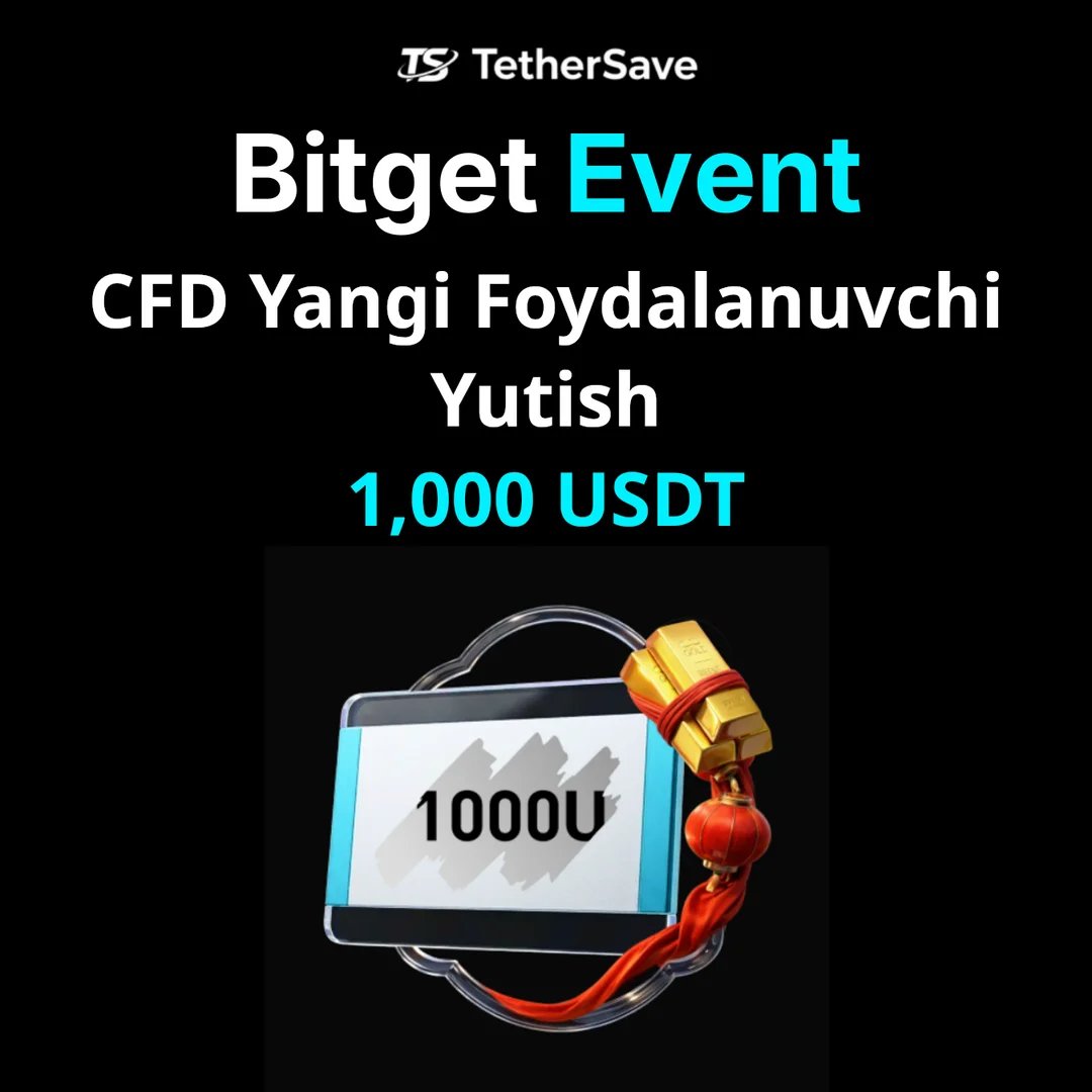 Bitget CFD Yangi Foydalanuvchi Karnavali