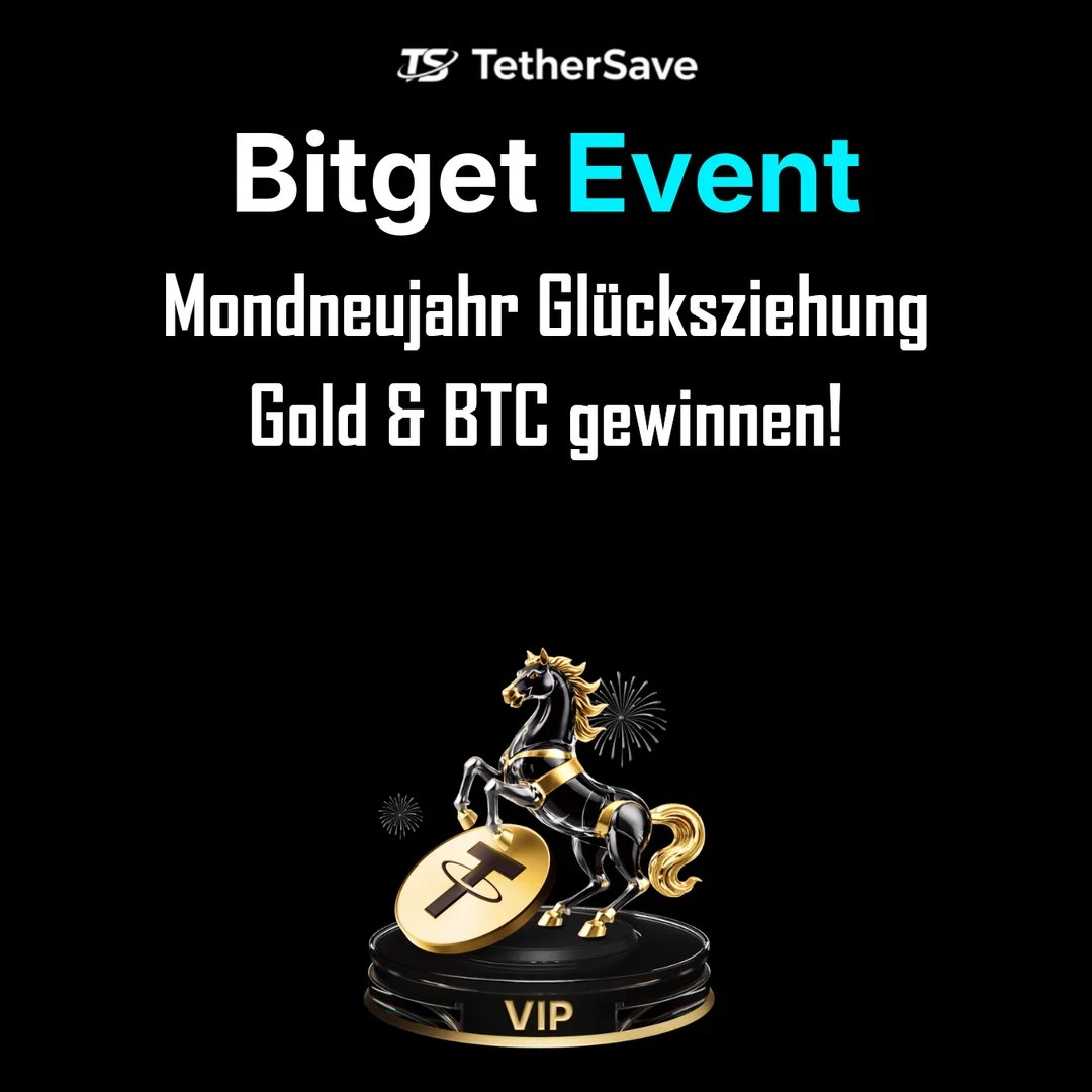 Bitget Mondneujahr-Glücksziehung - Goldpferd, BTC & 100% Gewinnchance!
