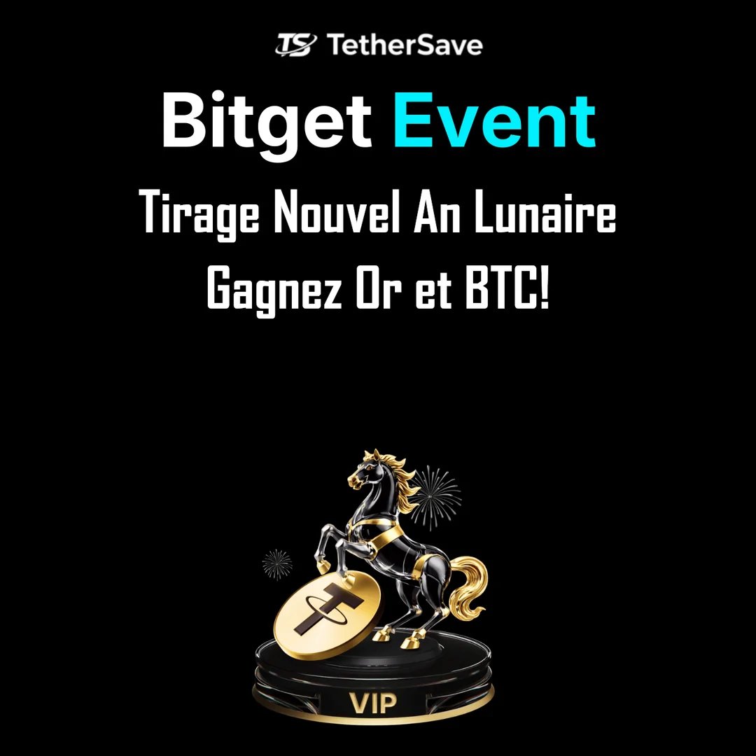 Bitget Tirage au Sort du Nouvel An Lunaire - Cheval d'Or, BTC et 100% Gagnant !