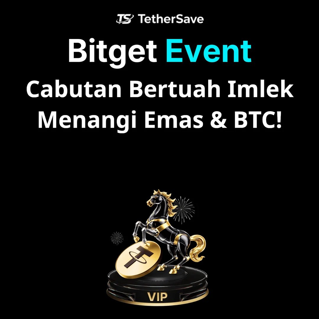 Bitget Cabutan Bertuah Tahun Baru Cina - Kuda Emas, BTC & 100% Menang!