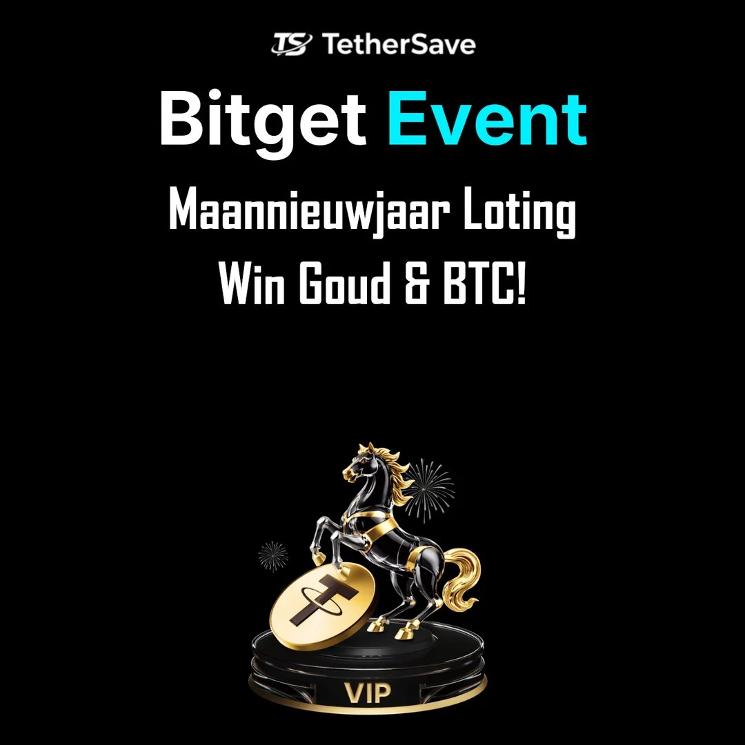 Bitget Maannieuwjaar Gelukstrekking - Gouden Paard, BTC & 100% Winstkans!