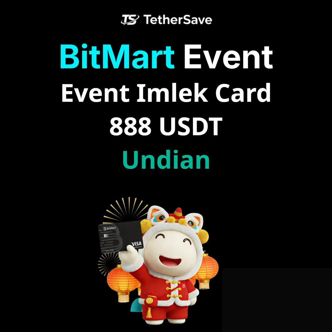 Event Kartu BitMart Imlek - Lucky Draw 888 USDT