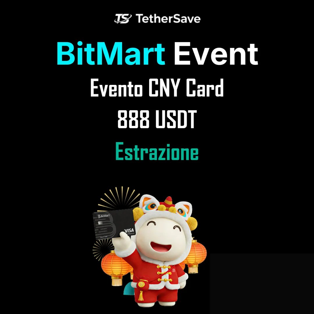 Evento Carta BitMart Capodanno Cinese - Estrazione Fortunata 888 USDT