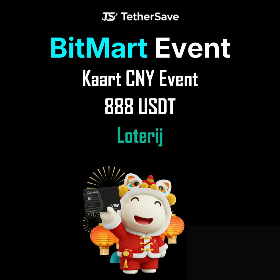 BitMart Kaart Chinees Nieuwjaar Event - 888 USDT Loterij