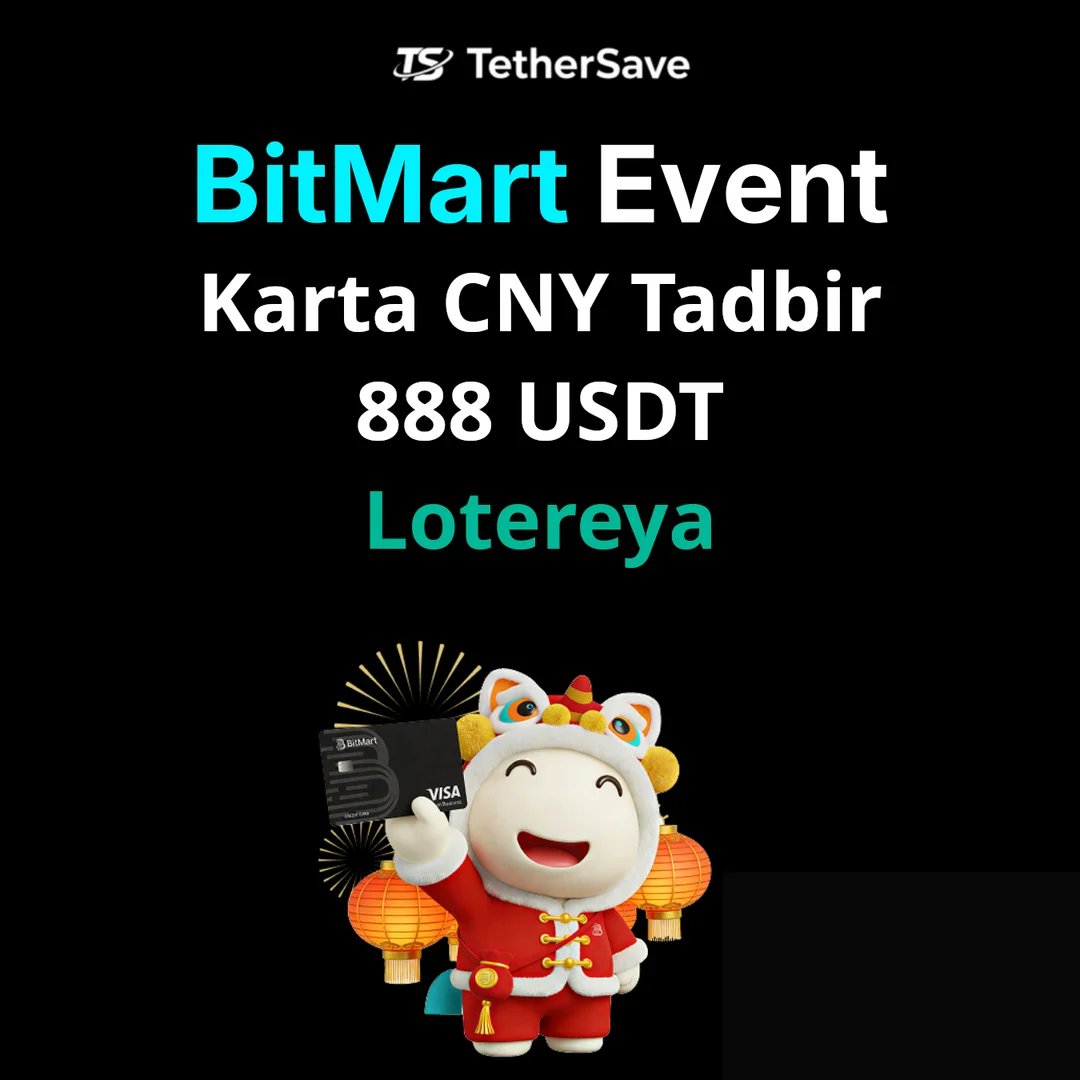 BitMart Karta Xitoy Yangi Yili Tadbiri - 888 USDT Omadli Qur'a