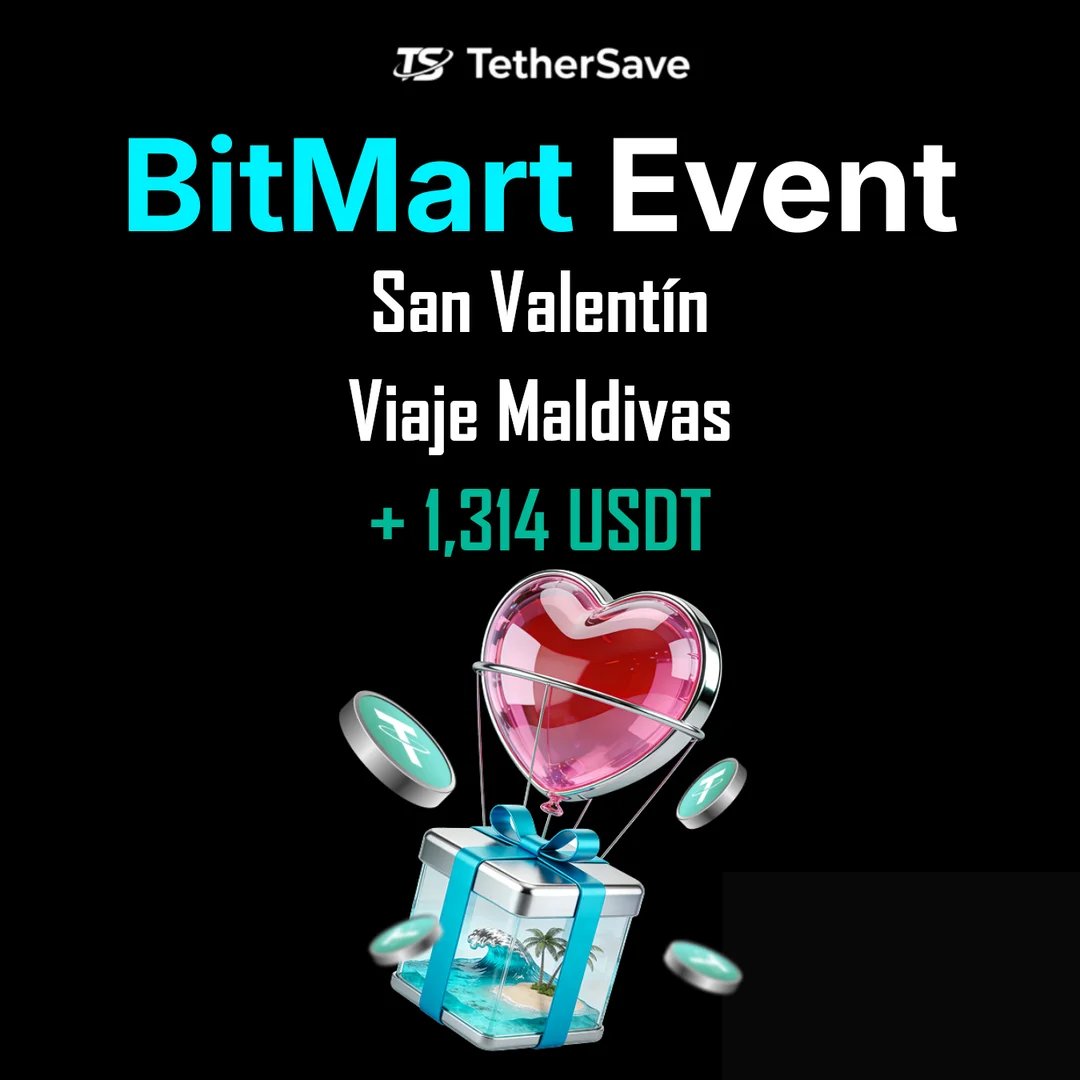 Evento de Trading Spot San Valentín BitMart - Gana viaje a Maldivas y hasta 1,314 USDT