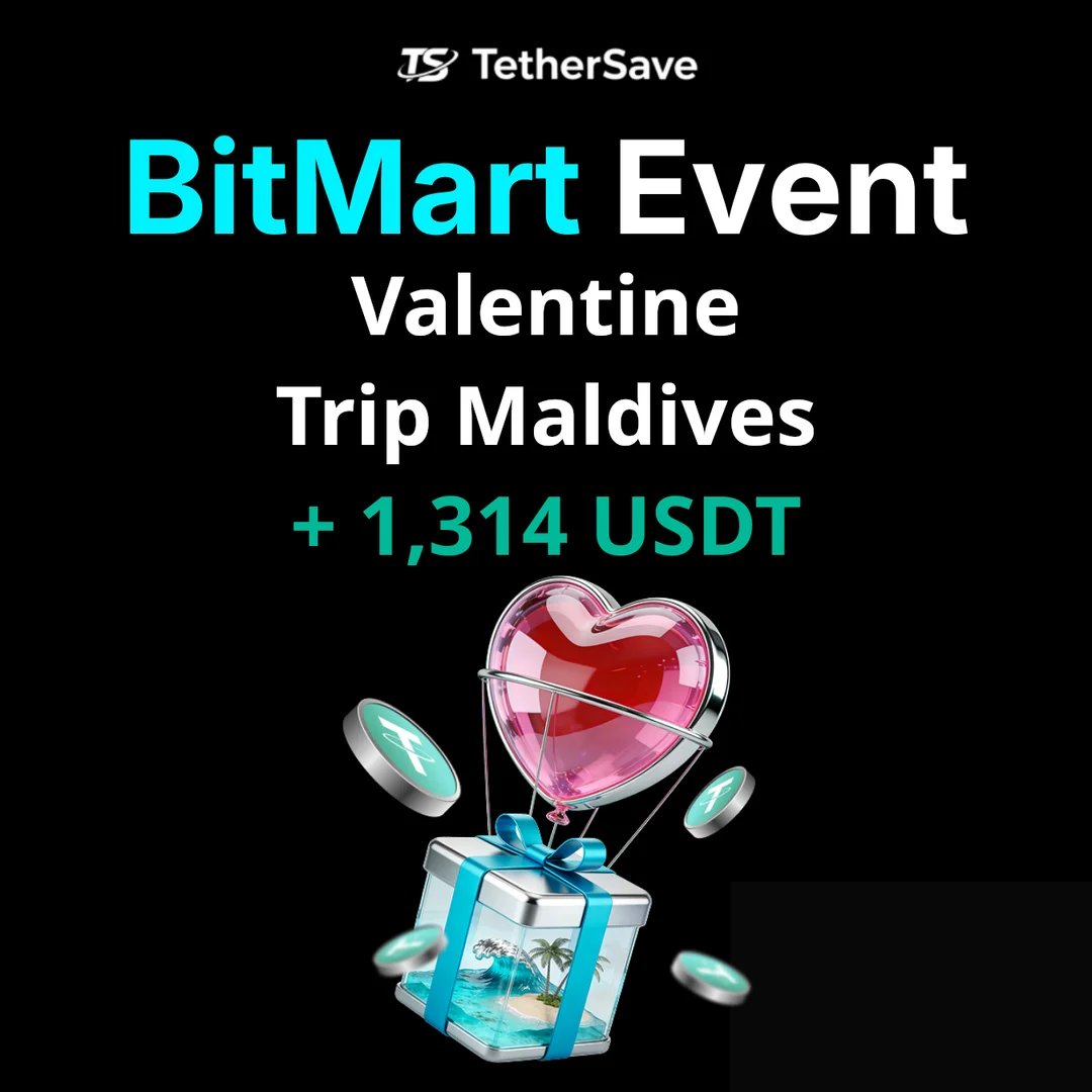 Event Trading Spot Valentine BitMart - Menangkan trip Maldives dan hingga 1,314 USDT