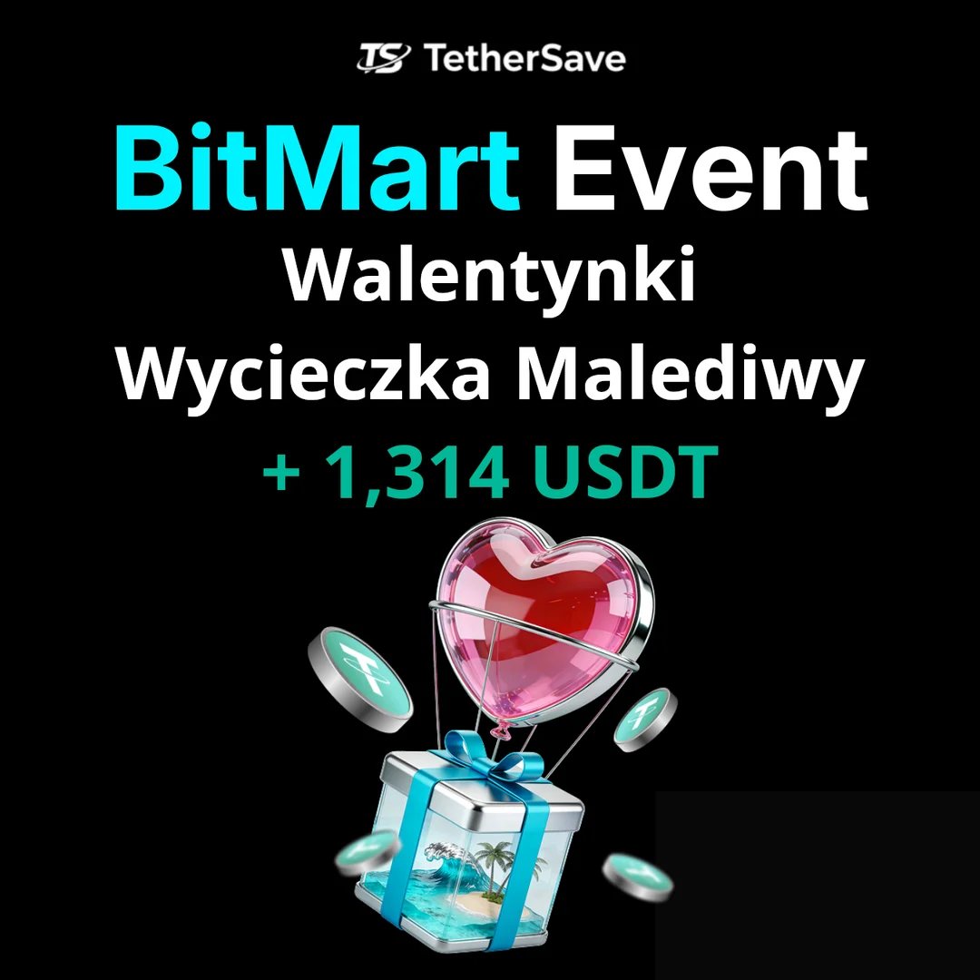 BitMart Walentynki Spot Trading Event - Wygraj wycieczkę Malediwy i do 1,314 USDT