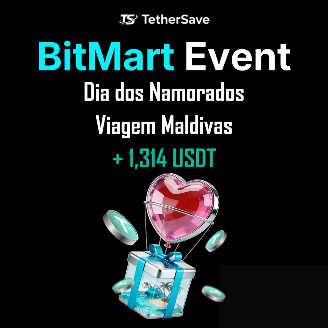 Evento de Trading Spot Dia dos Namorados BitMart - Ganhe viagem Maldivas e até 1,314 USDT