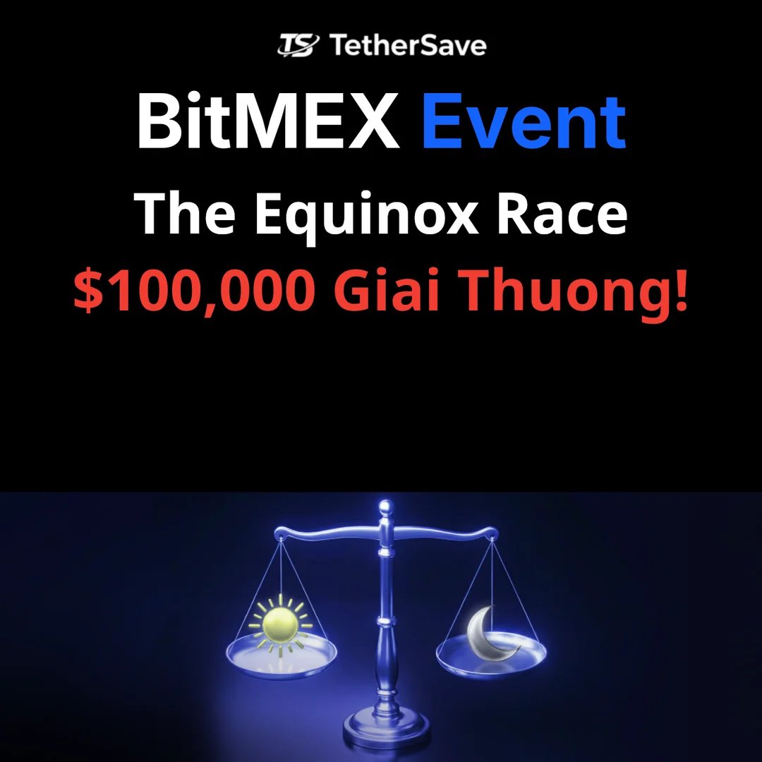 Sự kiện BitMEX Cuộc Đua Equinox - Banner giải thưởng $100,000 Team Dawn vs Team Dusk