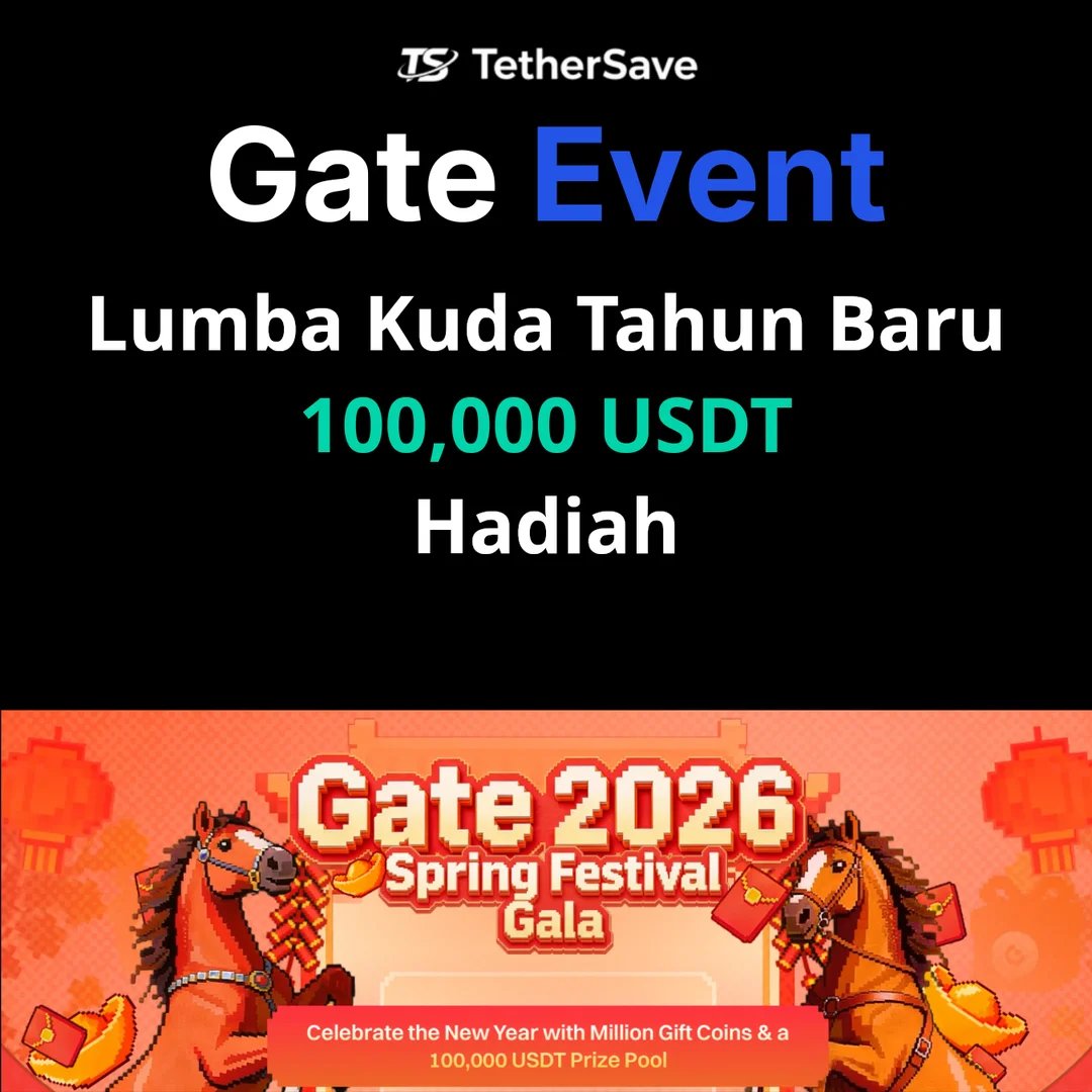 Gate.io Ramalan Lumba Kuda - Kumpulan Hadiah 100,000 USDT