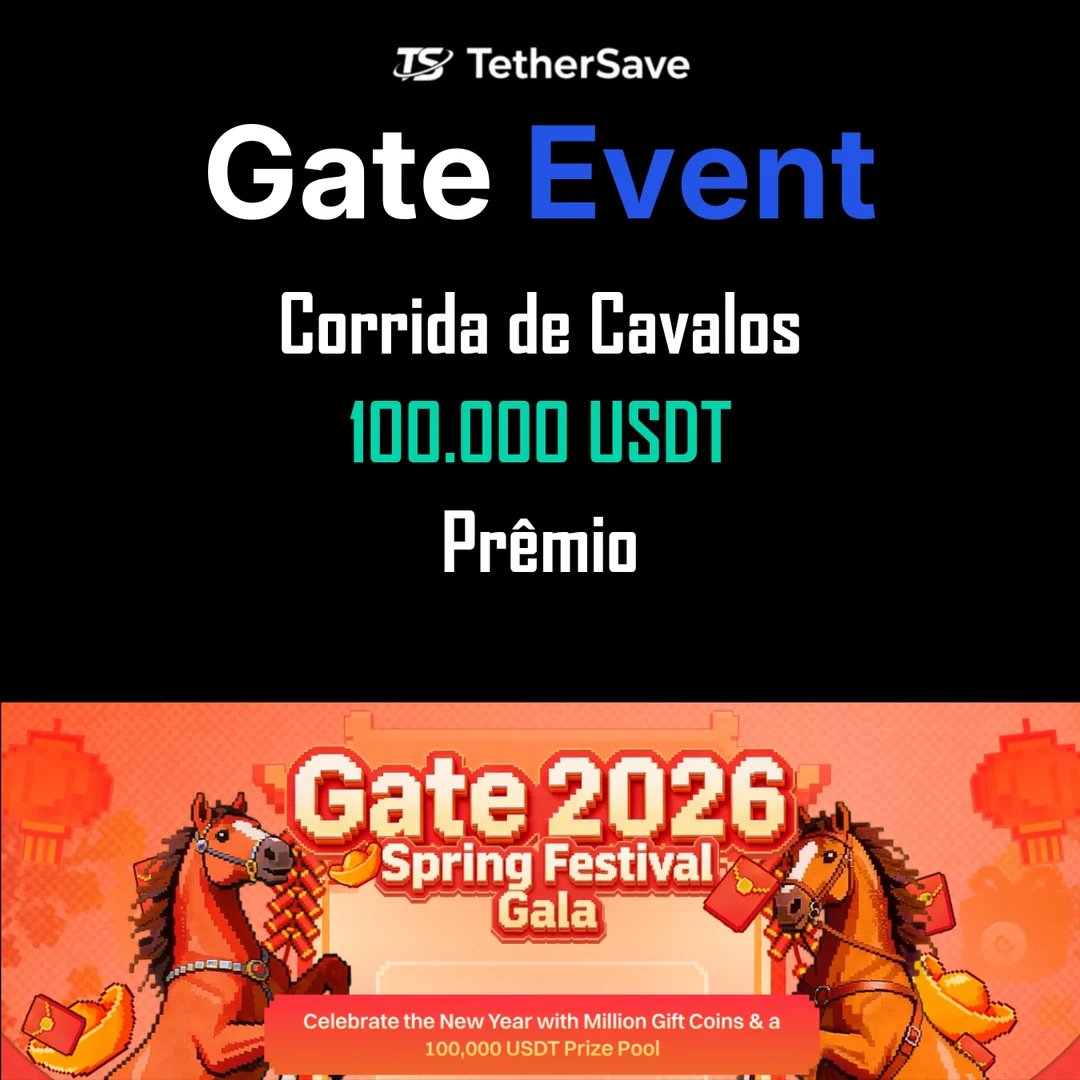 Gate.io Evento Previsão Corrida de Cavalos Ano Novo - Prêmio 100,000 USDT