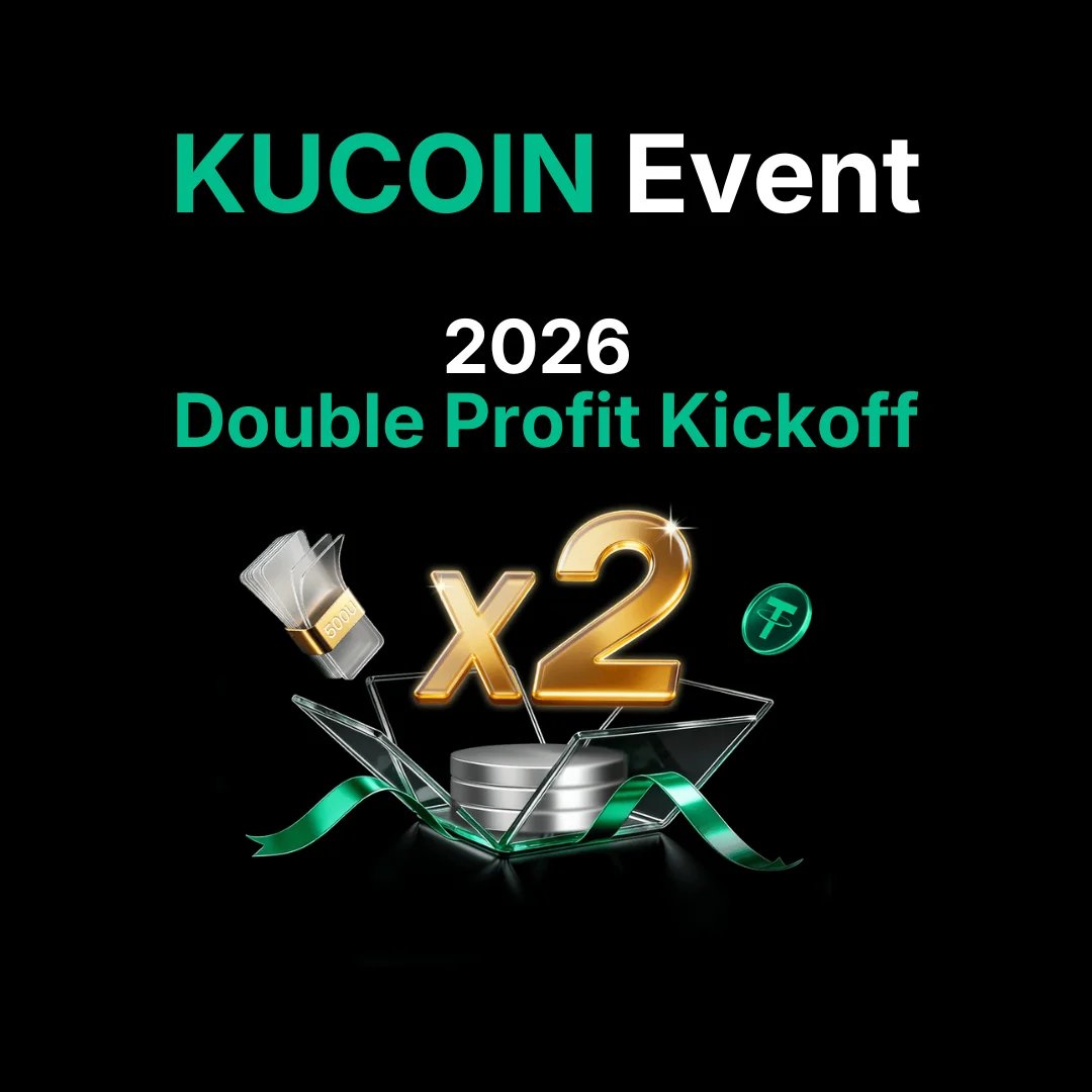 KuCoin 2026 Double Profit Kickoff Event Banner