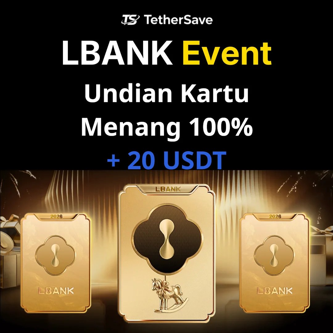 Event Undian Kartu Tahun Baru LBank - Menang 100% dapatkan BTC, ETH, SOL dan hadiah crypto lainnya