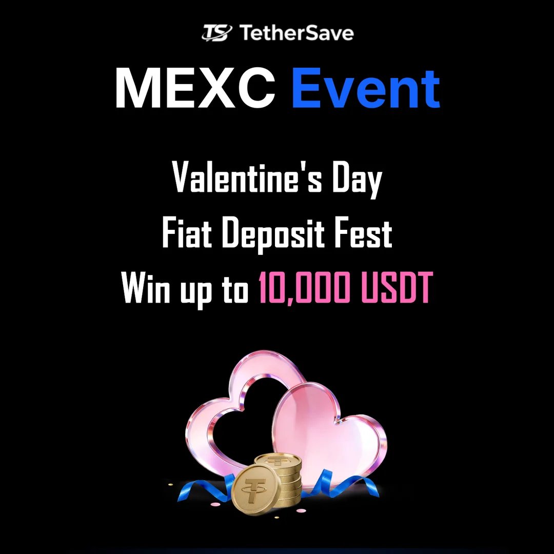 MEXC Valentine's Day Fiat Deposit Fest - Claw machine rewards up to 10,000 USDT