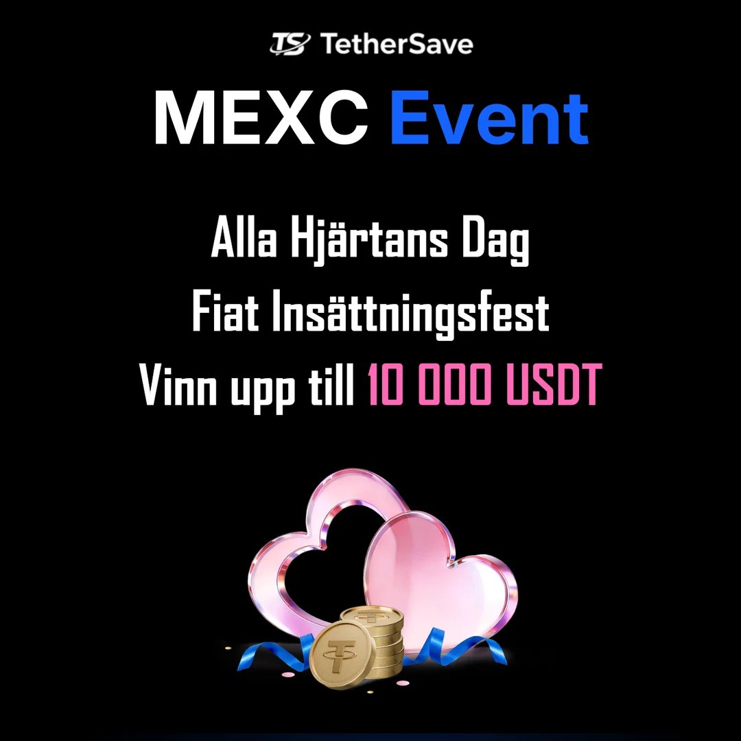MEXC Alla Hjärtans Dag Fiat Insättningsfest - Gripmaskin belöningar upp till 10 000 USDT