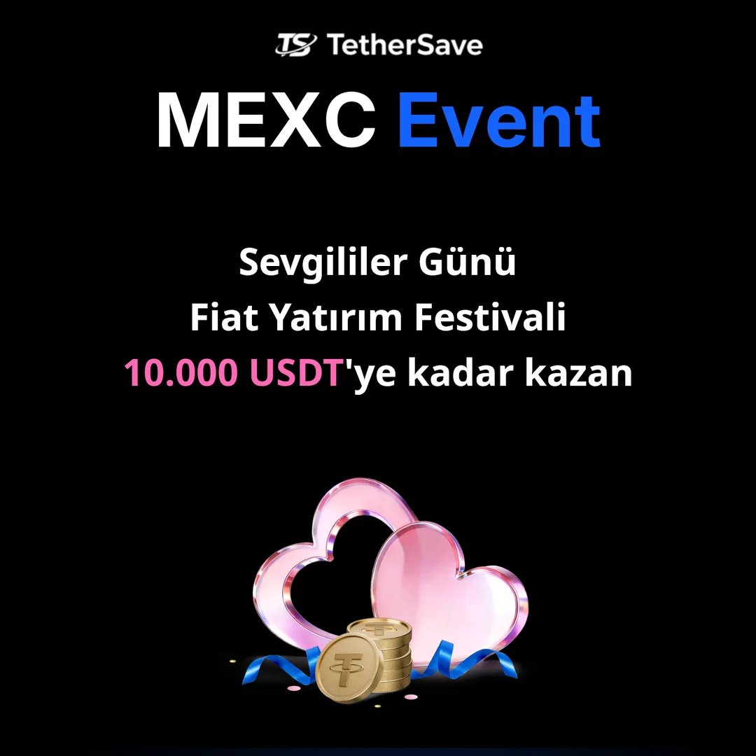 MEXC Sevgililer Günü Fiat Yatırım Festivali - Pençe makinesi ödülleri 10.000 USDT'ye kadar