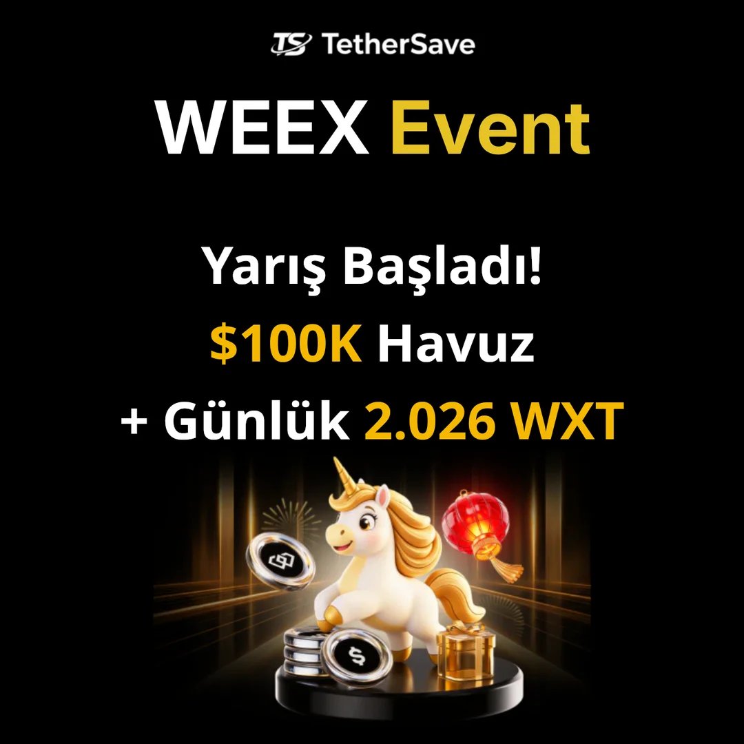 WEEX Yarış - $100K ödül havuzu paylaş + günlük 2,026 WXT